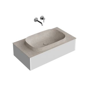 Тумба под раковину Kerama Marazzi Magica MA.90.1\MGR.M 90 см утренний серый матовый